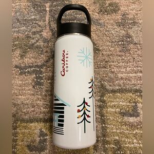 Caribou Coffee 16oz Christmas Theme Tumbler